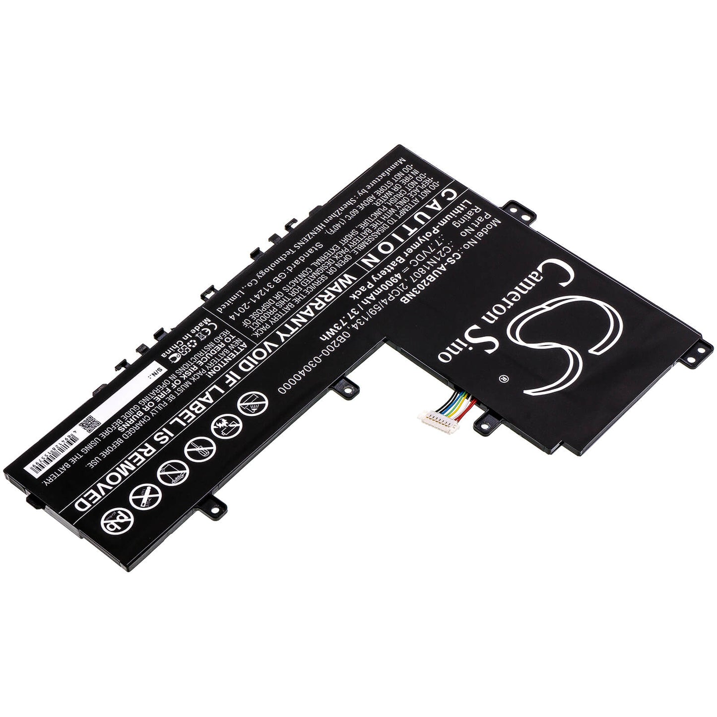 7.7V, 4900mAh, Li-Polymer Battery fits Asus, C223na, C223na-1a, 37.73Wh
