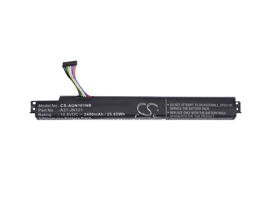 10.8V, 2400mAh, Li-ion Battery fits Asus, Jn101, 25.92Wh