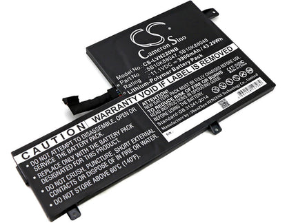 11.1V, 3900mAh, Li-Polymer Battery fits Lenovo, 80vh0001us, Chromebook 11 C330, 43.29Wh