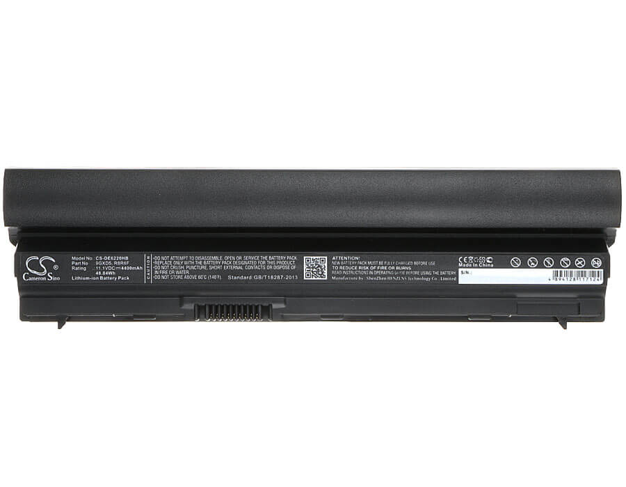 11.1V, 4400mAh, Li-ion Battery fits Dell, Latitude E5220, Latitude E6120, 48.84Wh