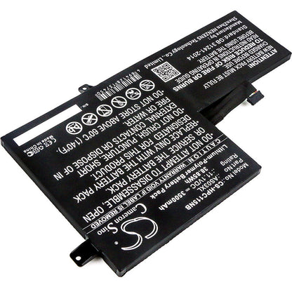 11.1V, 3500mAh, Li-Polymer Battery fits Hp, 1bs76ut, 1fx82utaba, 38.85Wh