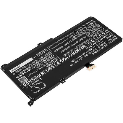 15.4V, 4000mAh, Li-ion Battery fits Hp, Elitebook 1050 G1, 61.6Wh