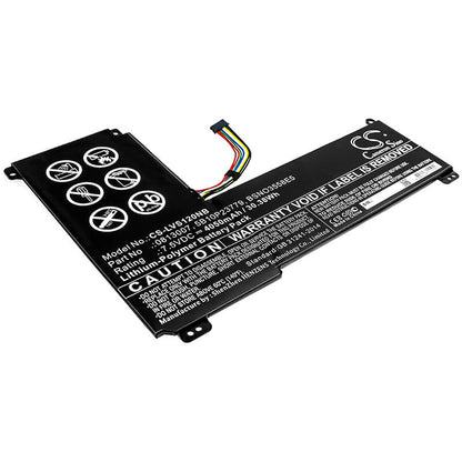 7.5V, 4050mAh, Li-Polymer Battery fits Lenovo, Ideapad 120s-14, Ideapad 120s-14iap, 30.375Wh