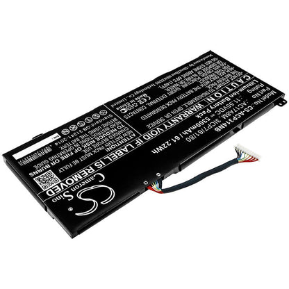 11.55V, 5300mAh, Li-ion Battery fits Acer, Sf314-52-57ej, Sp314-52, 61.215Wh