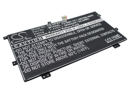 7.4V, 2830mAh, Li-Polymer Battery fits Hp, Pavilion 11", Pavilion 11-h000, 20.942Wh