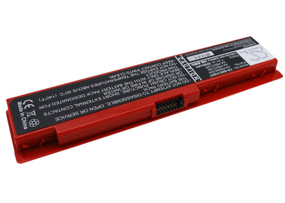 Red, 7.4V, 6600mAh, Li-ion Battery fits Samsung, N310, N310-13gb, 48.84Wh