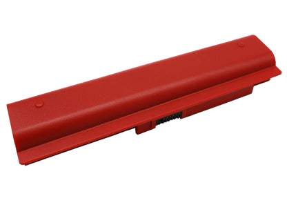 Red, 7.4V, 6600mAh, Li-ion Battery fits Samsung, N310, N310-13gb, 48.84Wh