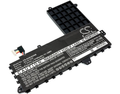 7.6V, 4100mAh, Li-Polymer Battery fits Asus, E402ma-wx0001t, E402n, 31.16Wh