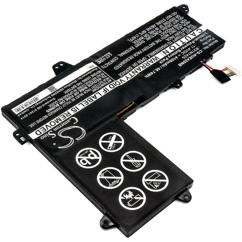 11.4V, 4100mAh, Li-Polymer Battery fits Asus, E402ma, E402ma-1r, 46.74Wh