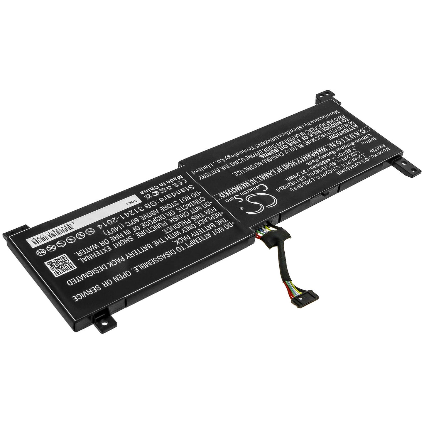 7.68V, 4850mAh, Li-Polymer Battery fits Lenovo, Ideapad 3 14alc6, Ideapad 3 14itl6, 37.248Wh