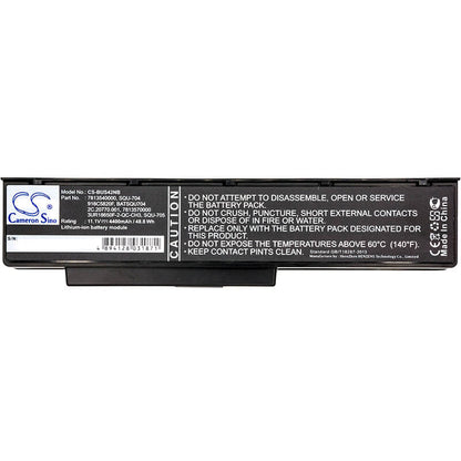 11.1V, 4400mAh, Li-ion Battery fits Benq, Joybook A52, Joybook A52e, 48.84Wh