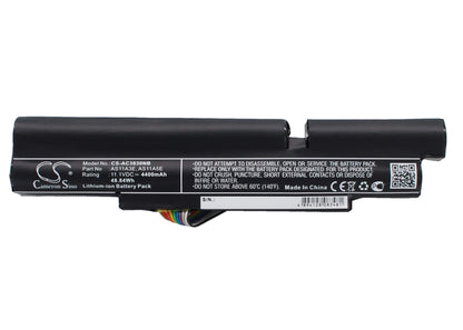 11.1V, 4400mAh, Li-ion Battery fits Gateway, Id47h, Id47h02c, 48.84Wh