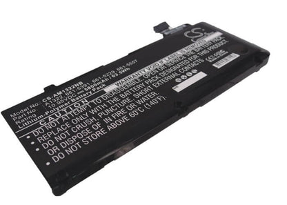 10.95V, 5800mAh, Li-Polymer Battery fits Apple, Macbook Pro 13, Macbook Pro 13" 2010 Version, 63.51Wh