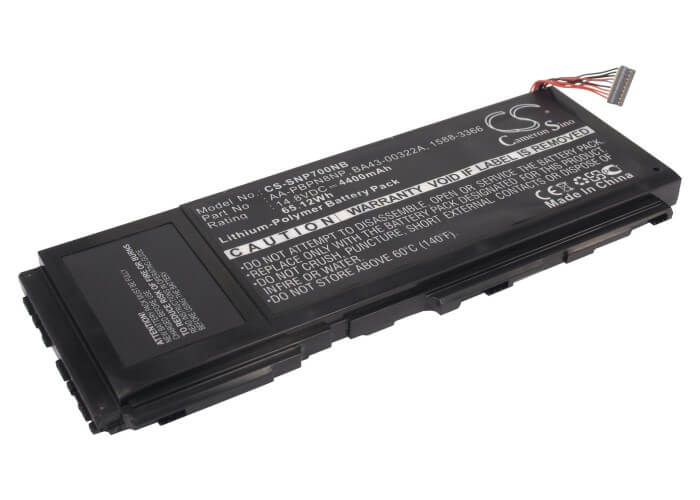 14.8V, 4400mAh, Li-Polymer Battery fits Samsung, Np700z, Np700z3a, 65.12Wh
