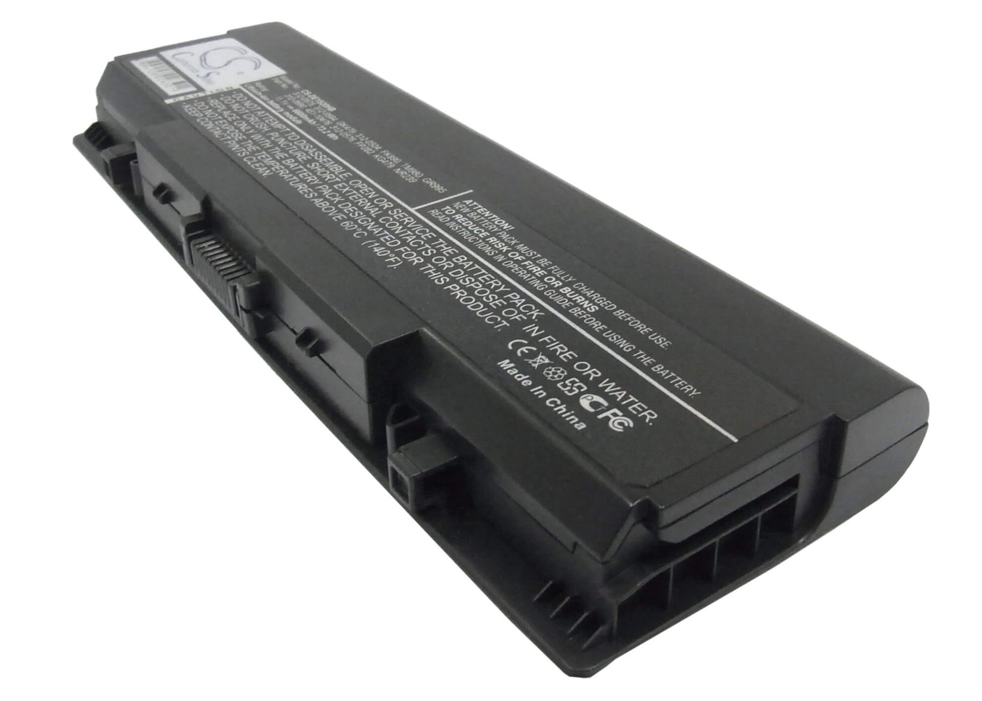 11.1V, 6600mAh, Li-ion Battery fits Dell, Inspiron 1520, Inspiron 1521, 73.26Wh