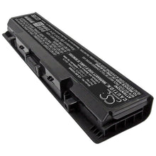 11.4V, 4400mAh, Li-ion Battery fits Dell, Inspiron 1520, Inspiron 1521, 50.16Wh