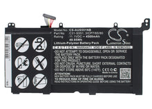 11.1V, 4500mAh, Li-Polymer Battery fits Asus, S551l, S551la, 49.95Wh