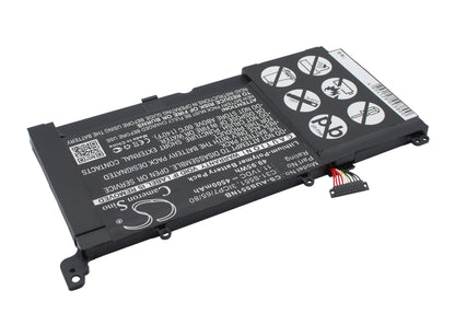 11.1V, 4500mAh, Li-Polymer Battery fits Asus, S551l, S551la, 49.95Wh