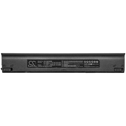 11.1V, 2200mAh, Li-ion Battery fits Clevo, M1100, M1110, 24.42Wh