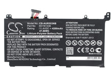11.4V, 4200mAh, Li-Polymer Battery fits Asus, A551ln, K551la Serie, 47.88Wh