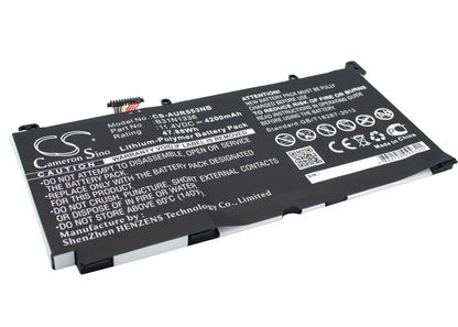 11.4V, 4200mAh, Li-Polymer Battery fits Asus, A551ln, K551la Serie, 47.88Wh