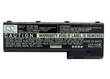 10.8V, 6600mAh, Li-ion Battery fits Toshiba, Satellite P100 Series, Satellite P100-102, 71.28Wh