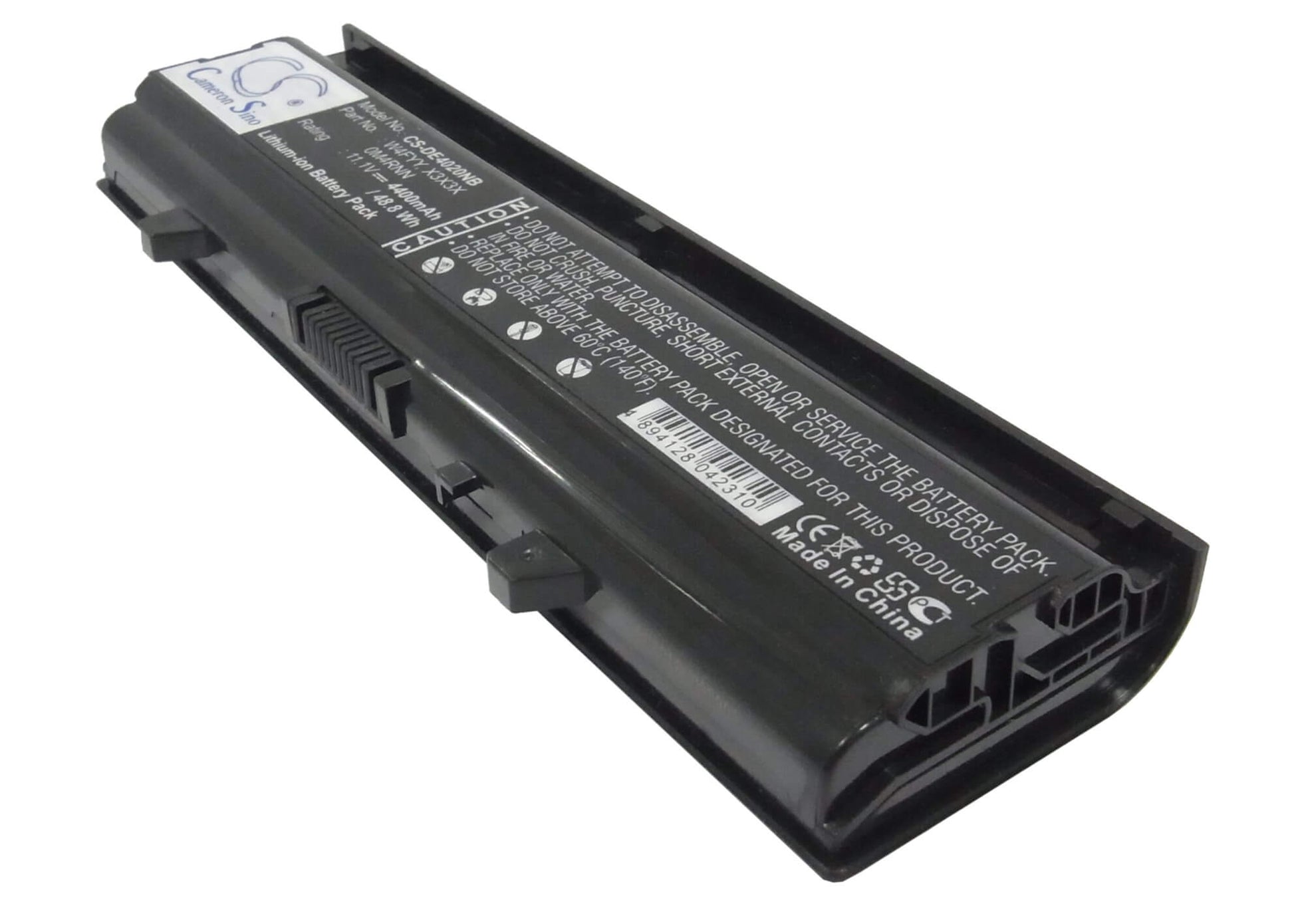 11.1V, 4400mAh, Li-ion Battery fits Dell, Inspiron 14r-346, Inspiron 14v, 48.84Wh