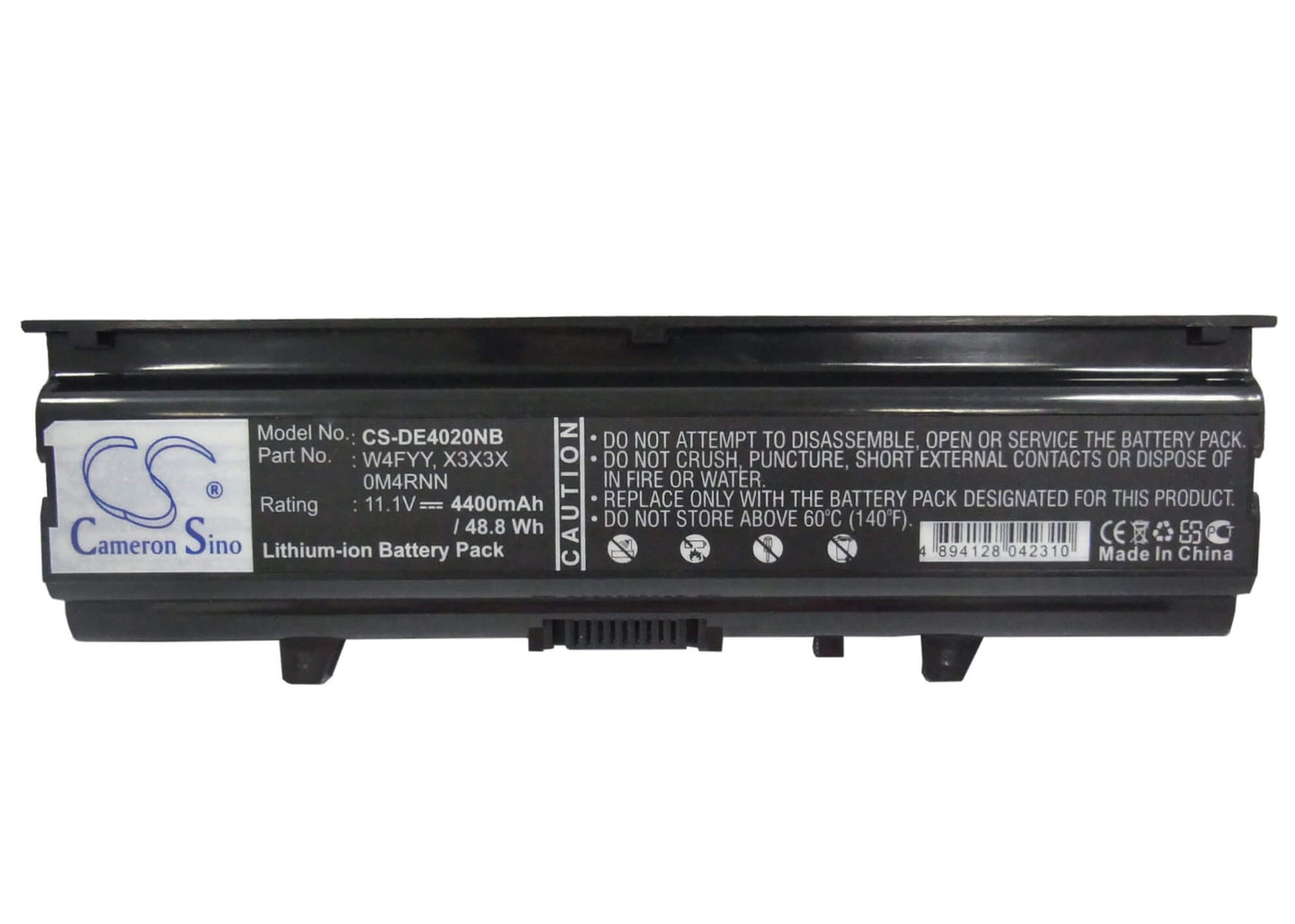 11.1V, 4400mAh, Li-ion Battery fits Dell, Inspiron 14r-346, Inspiron 14v, 48.84Wh
