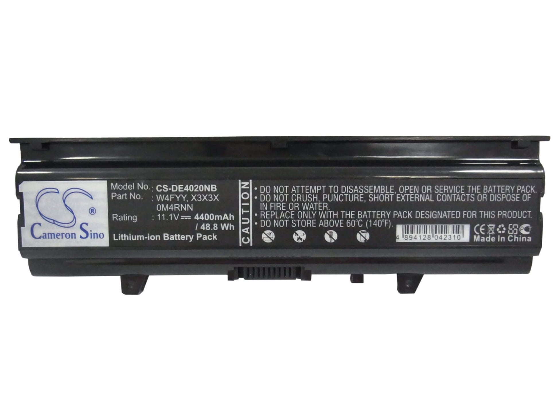 11.1V, 4400mAh, Li-ion Battery fits Dell, Inspiron 14r-346, Inspiron 14v, 48.84Wh