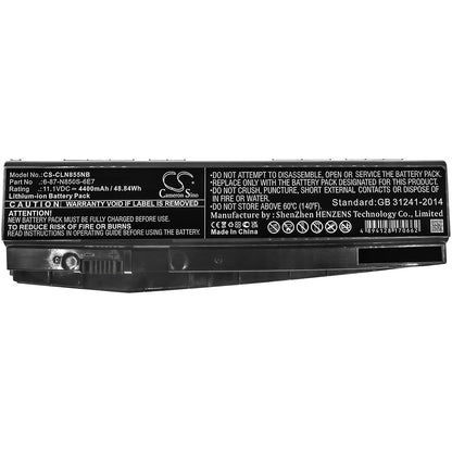 11.1V, 4400mAh, Li-ion Battery fits Thunderobot, Plus-u5f, Plus-u5g, 48.84Wh