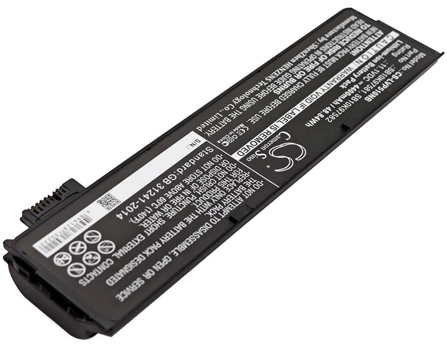 11.1V, 4400mAh, Li-ion Battery fits Lenovo, 20h90038cd, 20h9003acd, 48.84Wh