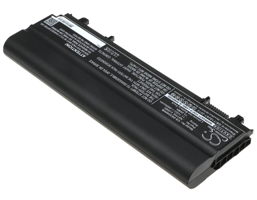11.1V, 6600mAh, Li-ion Battery fits Dell, Latitude 14, Latitude 14 5000, 73.26Wh