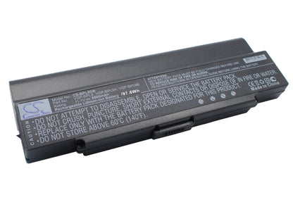 Black, 11.1V, 8800mAh, Li-ion Battery fits Sony, Aio Vgn-ar760, Vaio Pcg-5g1l, 97.68Wh