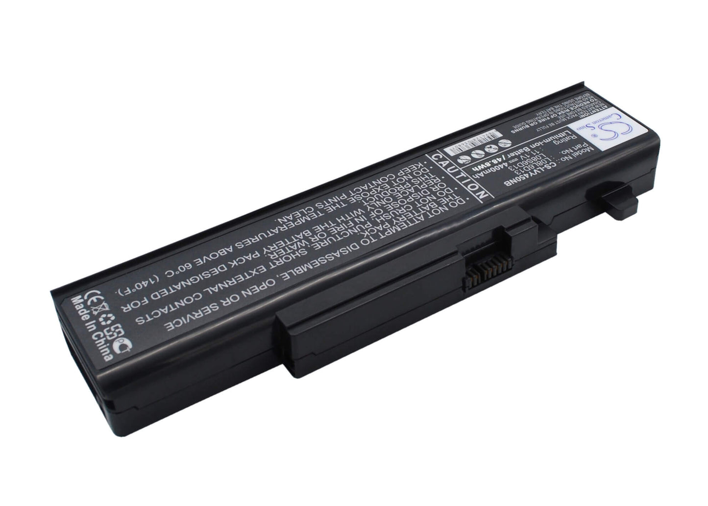 11.1V, 4400mAh, Li-ion Battery fits Lenovo, Ideapad Y450, Ideapad Y450 20020, 48.84Wh
