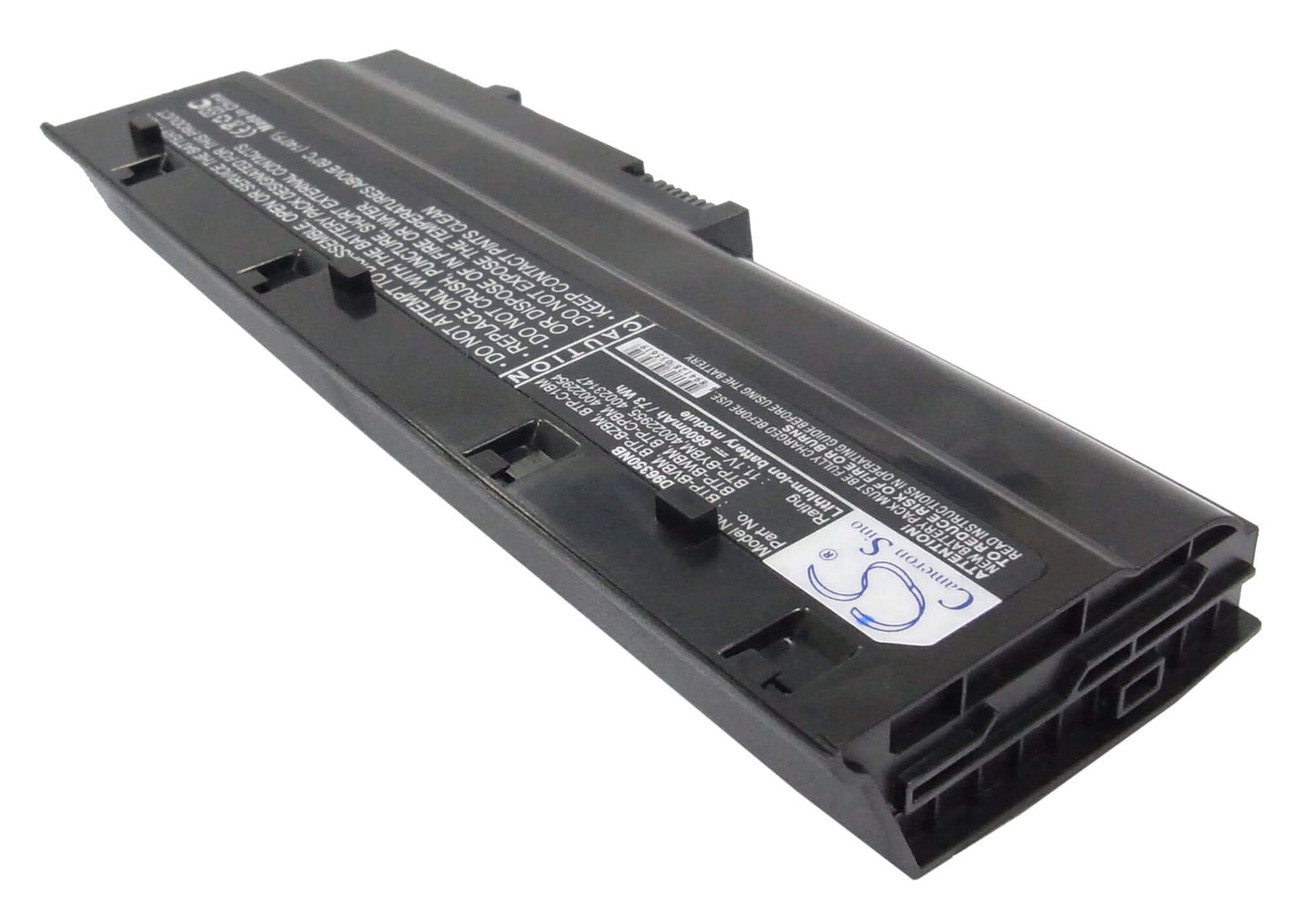 11.1V, 6600mAh, Li-ion Battery fits Medion, Akoya Md96215, Akoya Md96330, 73.26Wh