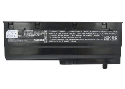 11.1V, 6600mAh, Li-ion Battery fits Medion, Akoya Md96215, Akoya Md96330, 73.26Wh