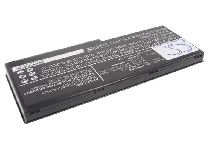 10.8V, 8800mAh, Li-ion Battery fits Toshiba, Dynabook Qosmio Gxw/70lw, Qosmio 90lw, 95.04Wh