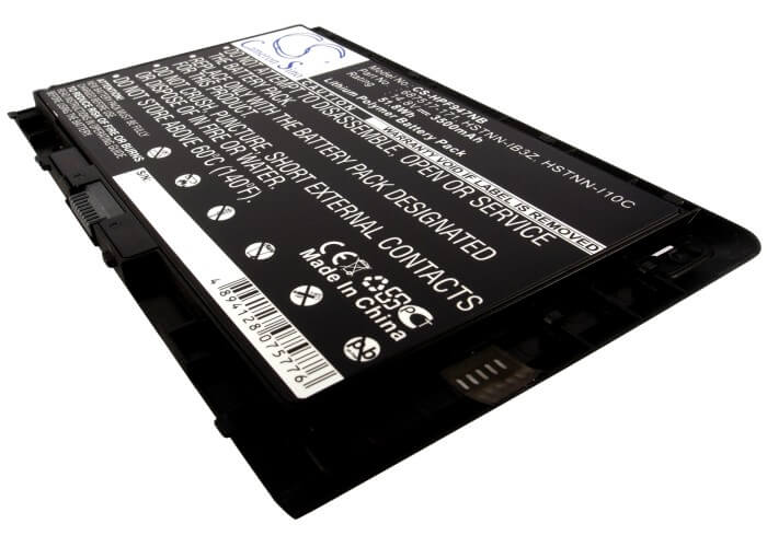 14.8V, 3500mAh, Li-Polymer Battery fits Hp, Bt04xl, Elitebook Folio 9470, 51.8Wh