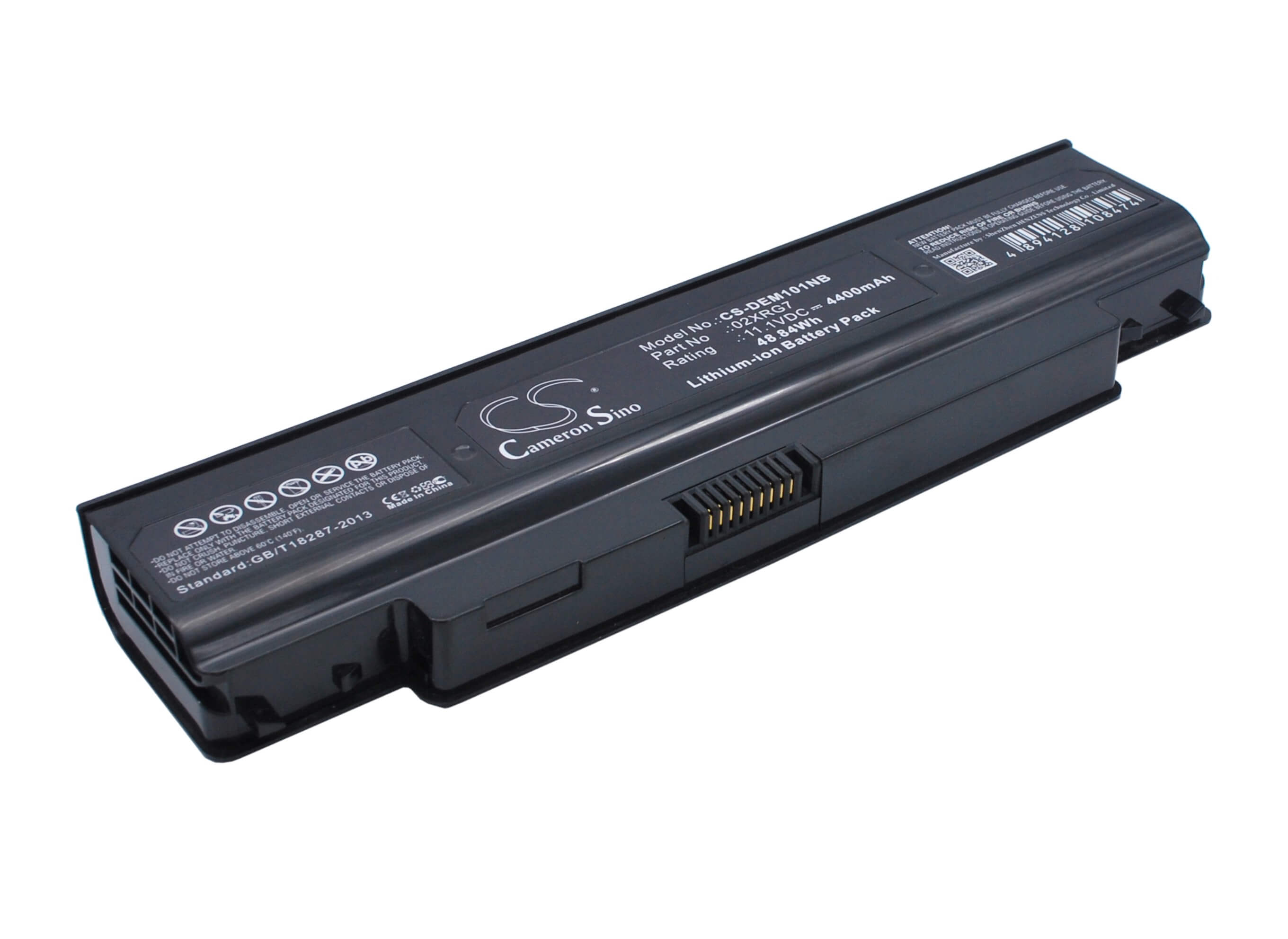 11.1V, 4400mAh, Li-ion Battery fits Dell, Inspiron 1120, Inspiron 1121, 48.84Wh