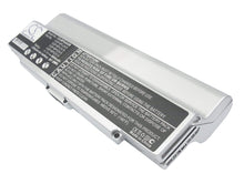 11.1V, 8800mAh, Li-ion Battery fits Sony, Vaio Vgn-c140g/b, Vaio Vgn-c150p/b, 97.68Wh