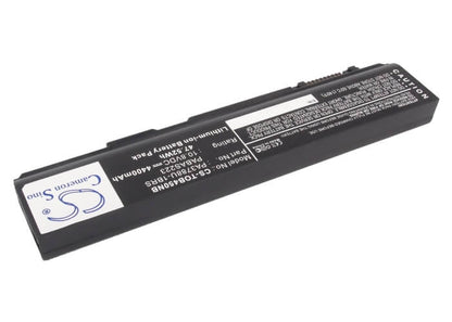 10.8V, 4400mAh, Li-ion Battery fits Toshiba, Dynabook Satellite B450/b, Dynabook Satellite B451, 47.52Wh