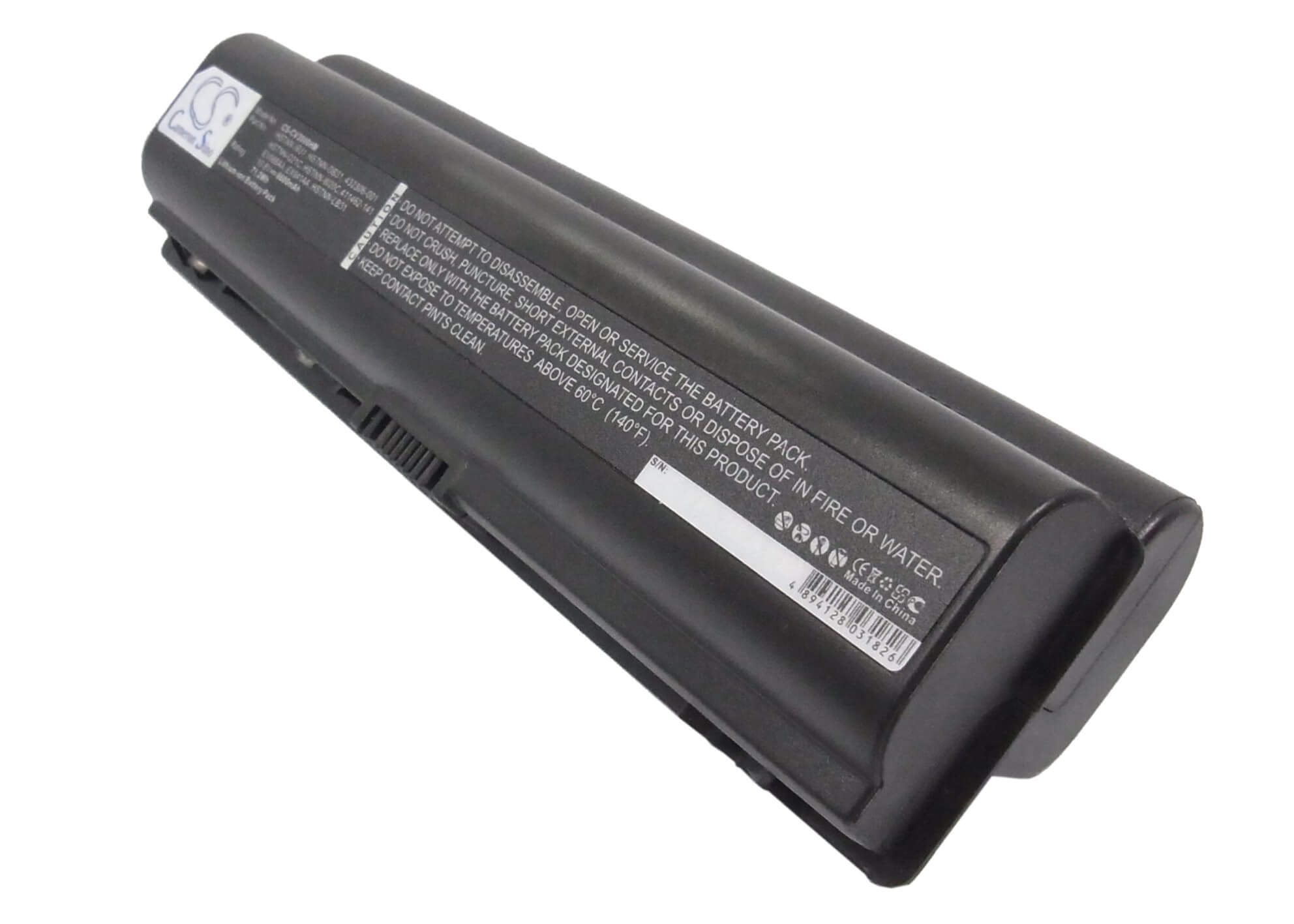 10.8V, 6600mAh, Li-ion Battery fits Hp, G6000, G7000, 71.28Wh
