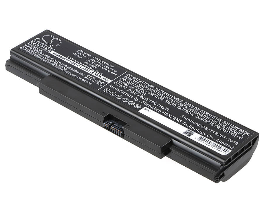 10.8V, 4400mAh, Li-ion Battery fits Lenovo, E560-0kcd, E560-0qcd, 47.52Wh