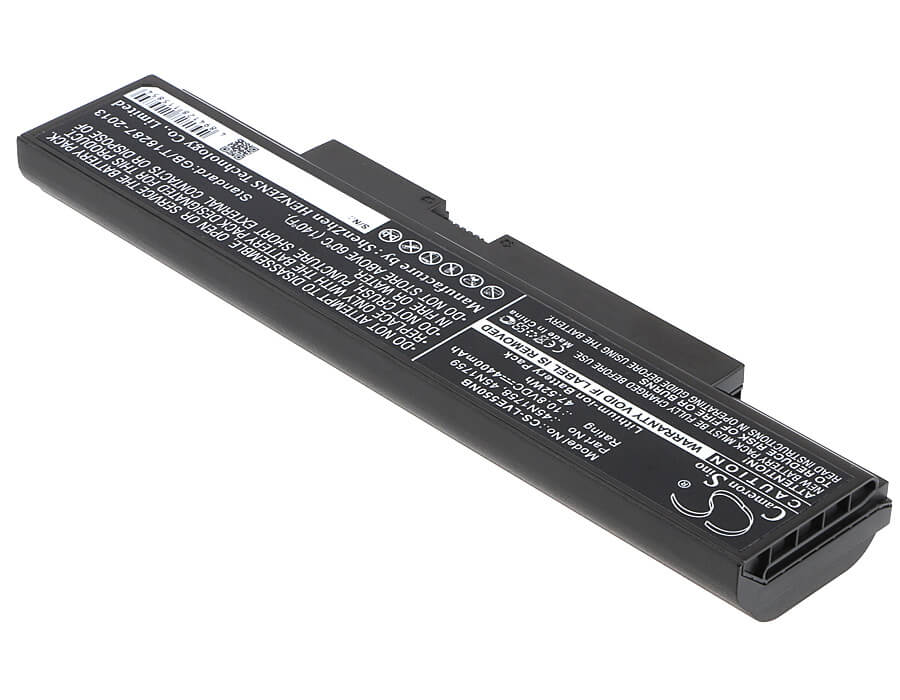 10.8V, 4400mAh, Li-ion Battery fits Lenovo, E560-0kcd, E560-0qcd, 47.52Wh