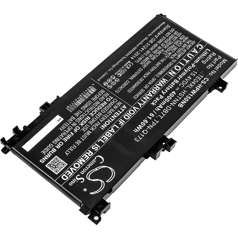 15.4V, 4000mAh, Li-Polymer Battery fits Hp, 905277-855, Omen 15 Ax201ur, 61.6Wh