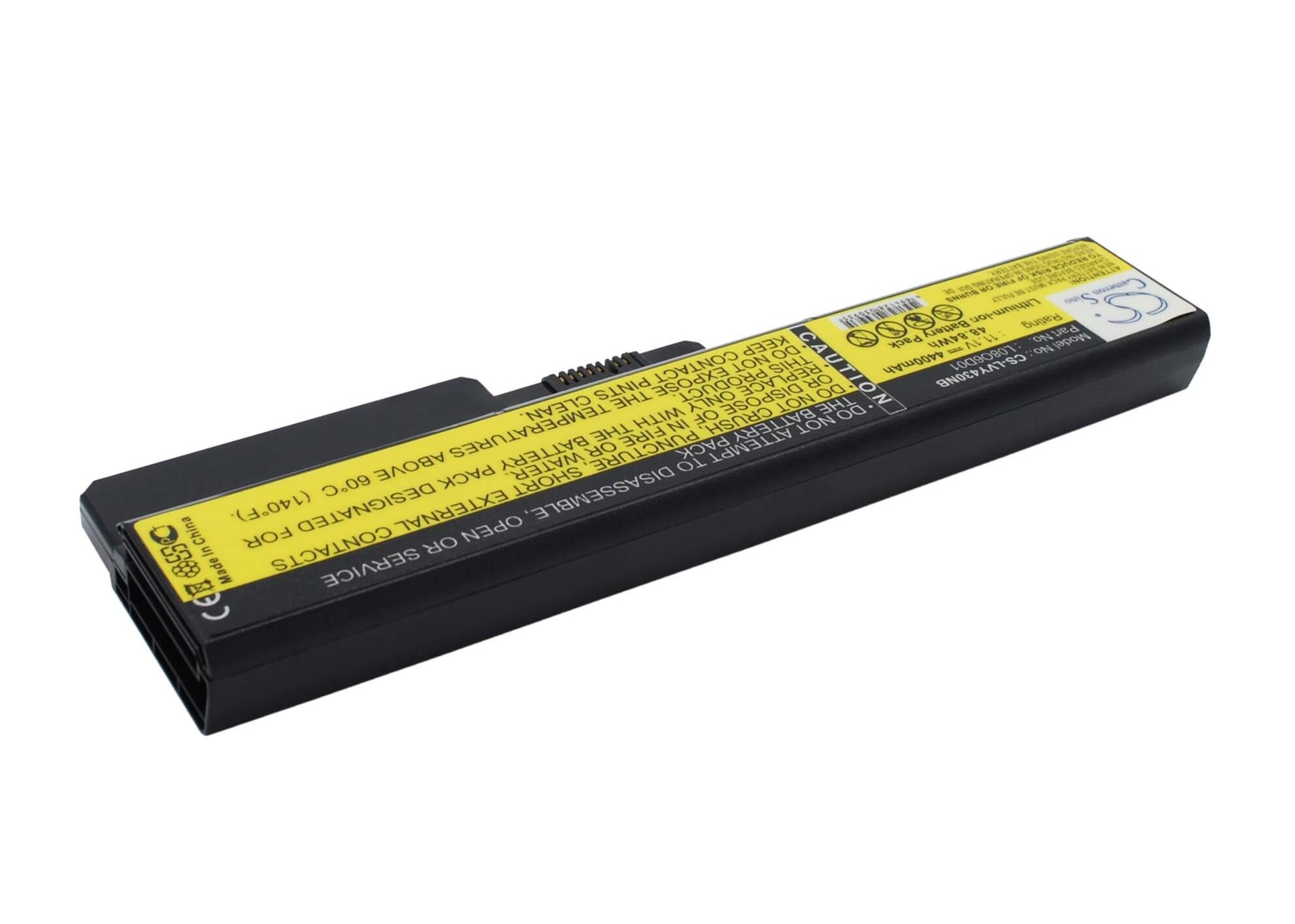 11.1V, 4400mAh, Li-ion Battery fits Lenovo, Ideapad V450a-tfo, Ideapad V430, 48.84Wh