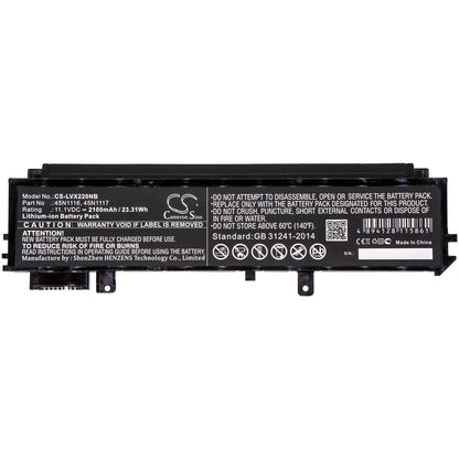 11.1V, 2100mAh, Li-ion Battery fits Lenovo, Thinkpad X230s Touchscreen Ult, Thinkpad X230s Ultrabook, 23.31Wh
