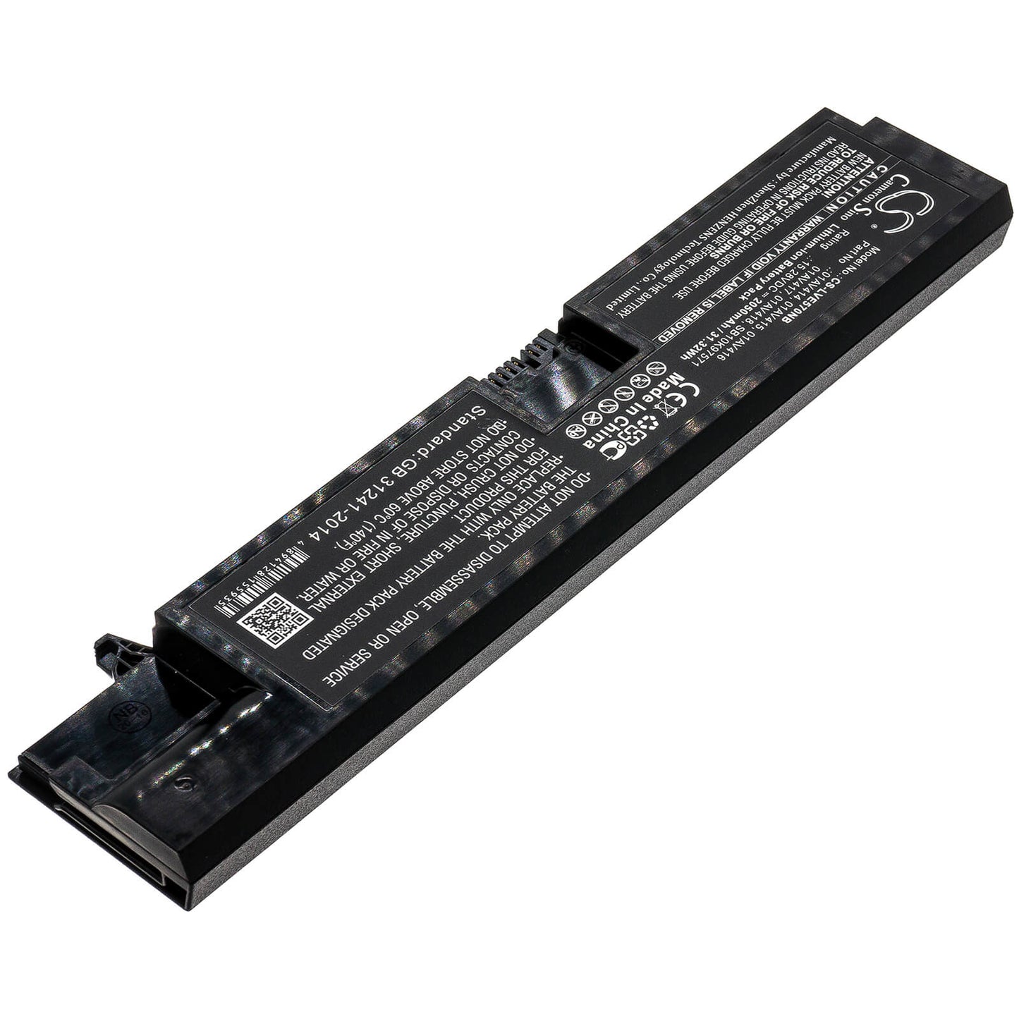 15.28V, 2050mAh, Li-ion Battery fits Lenovo, Hinkpad Edge E570, Thinkpad E570, 31.324Wh