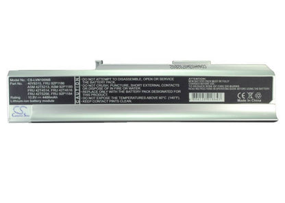 10.8V, 4400mAh, Li-ion Battery fits Lenovo, 3000 C200, 3000 C200 8922, 47.52Wh