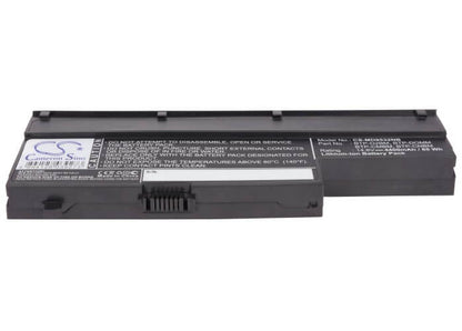 14.8V, 4400mAh, Li-ion Battery fits Medion, Akoya E6210, Akoya E6211, 65.12Wh